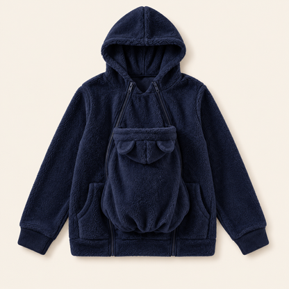 Sudadera de porteo Nidú azul marino